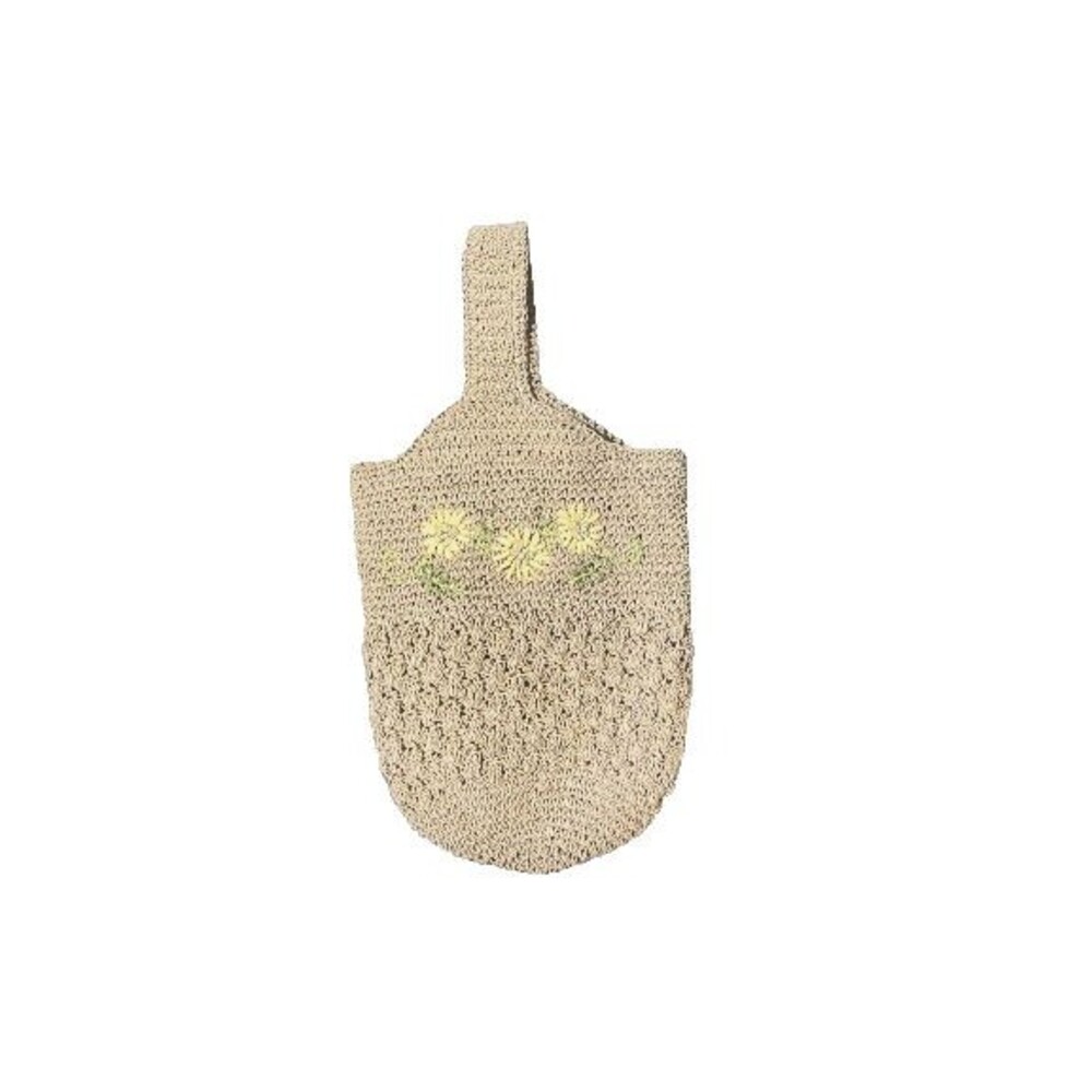 Bag Mini Girls Pre-Teen Crochet Small Purse Flowers Unknown Brand